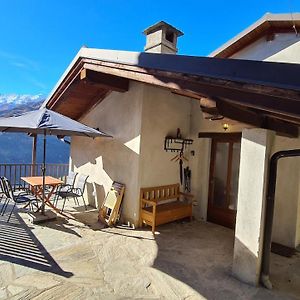 Hotel Independent Chalet With Breathtaking View Villar Pellice Exterior photo