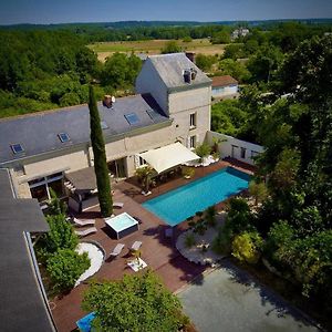 Magnifique villa avec piscine chauffée et jacuzzi Anché Exterior photo