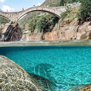 Rustico a Lavertezzo sopra al ponte Villa Exterior photo