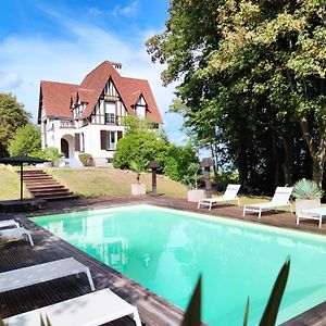 Villa avec vue et piscine à moins d'1h de Paris Rolleboise Exterior photo