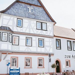 Hotel Gasthaus Zum Adler Großwallstadt Exterior photo