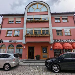 Hotel Cafe-Baeckerei-Pension Weigl Oberviechtach Exterior photo