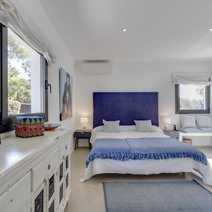 Magical Ibizan Villa Walking Distance To The Beach Es Vedre Style 6 Bedrooms Fabulous Sea Views San Jose Exterior photo