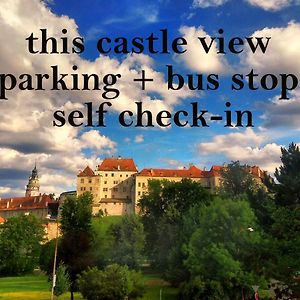 The Best Castle View-Bus Station, Parking, Center Český Krumlov Exterior photo