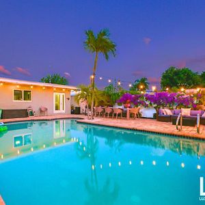 Casadelmar- Outdoor Oasis Heated Pool 5 Min 2 Beach Villa Fort Lauderdale Exterior photo