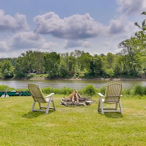 Waterfront Afton Retreat With Deck, Firepit, Canoe Villa Exterior photo