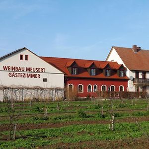 Weinbau & Pension - Familie Birgit Und Bernhard Meusert Volkach Exterior photo