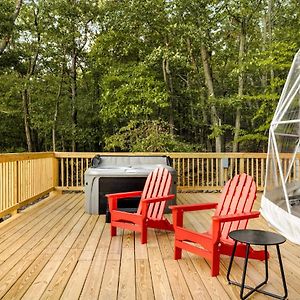 Luxe Dome W Hot Tub, Full Bath & Mountain View Villa Augusta Exterior photo