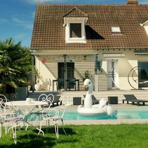 Hotel Ma Douce Bulle Piscine & Detente Saint-Leger-pres-Troyes Exterior photo