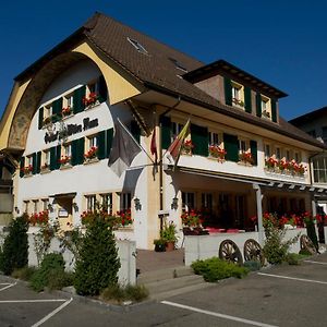 Hotel Gasthof Zum Wilden Mann Aarwangen Exterior photo