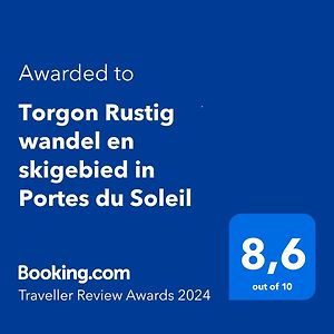 Appartamento Torgon Rustig Wandel En Skigebied In Portes Du Soleil Exterior photo