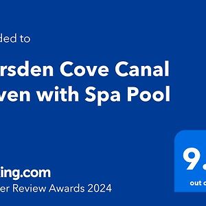 Marsden Cove Canal Haven With Spa Pool Bed and Breakfast One Tree Point Exterior photo