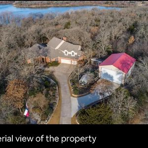 Quiet 1 Acre Lake House Nestled In The Woods 4B/4B Villa Little Elm Exterior photo