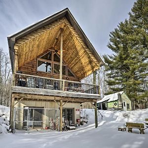 Adirondack Cabin On Private Lake Near Glenfield! Villa Exterior photo