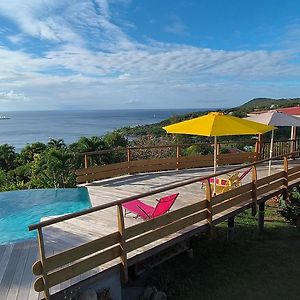 Villa Yékrik-Yékrak - vue exceptionnelle sur la mer des Caraïbes Deshaies Exterior photo