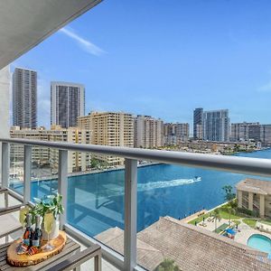 Appartamento Infinite View Balcony With Pool, Gym And Near Beach Hallandale Beach Exterior photo