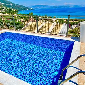 Luxury Villa Akti Barbati 2 with private pool Pyrgi  Exterior photo
