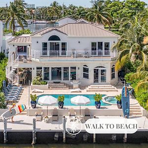 Villa On Intracoastal Beach In Proximity Waterfront Views Access Fogg Key Vlllas Fort Lauderdale Exterior photo