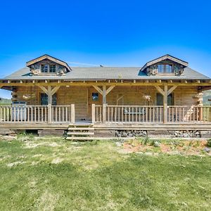 Appartamento Bellevue Log Cabin With Gas Grill And Creek Access Exterior photo