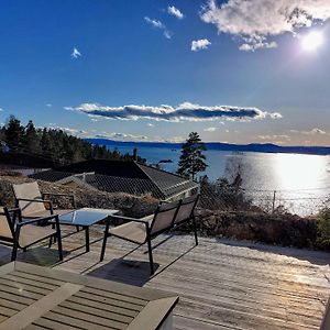 Oslo Fjord Views With Your Own Private Beach Hut At Flaskebekk Villa Nesoddtangen Exterior photo