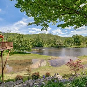 New York Catskills Cabin On Delaware River! Villa Deposit Exterior photo