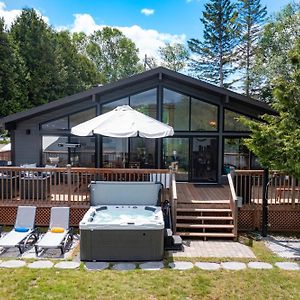 Lake House Chalet Laurentians Villa Nominingue Exterior photo