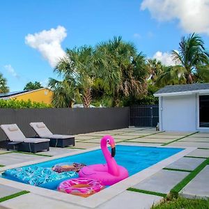 Modern Lux Home 3Br 2Ba With Heated Pool Fort Lauderdale Exterior photo