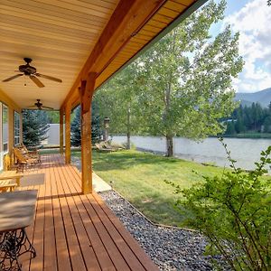 Clark Fork Riverfront Home With Dock! Thompson Falls Exterior photo