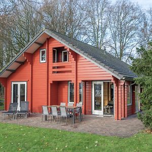 Restyled Wooden Lodge Near The Maasduinen Arcen Exterior photo