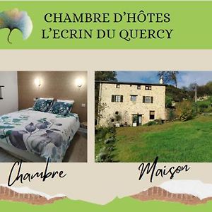 Chambre D'Hotes L'Ecrin Du Quercy Bed and Breakfast Figeac Exterior photo