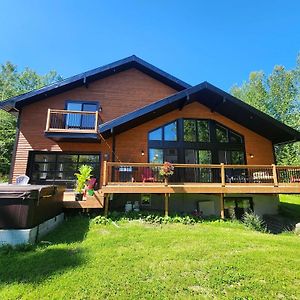 Chalet - Mon Toit Pour Toi ! Bord De Lac Villa Hébertville Exterior photo