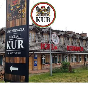 Hotelik Ze Sniadaniem "Kur" Myszyniec-Kurpie Exterior photo