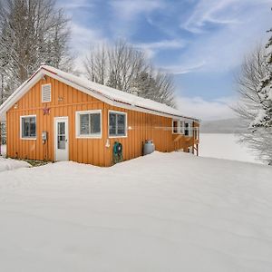 Pond And Snowmobile Trails On-Site Errol Escape! Exterior photo