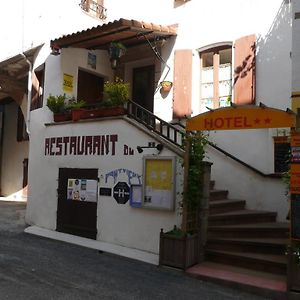 Hotel Restaurant Du Pont Vieux Camarès Exterior photo