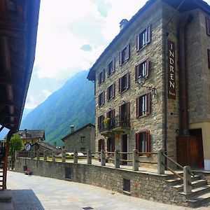 Hotel Indren Hus Alagna Valsesia Exterior photo