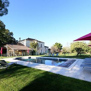 Belle Demeure Familiale Avec Piscine Proche St Emilion Villa Bossugan Exterior photo