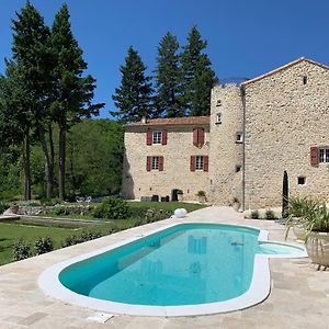 Hotel Chateau De La Rode Aumessas Exterior photo