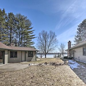 Lakefront Escape With Fishing Pier And Snowmobiling! Park Falls Exterior photo