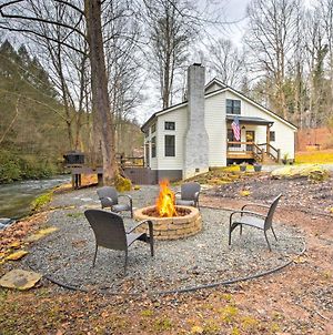 Mountaintown Creek Escape With Fire Pit And Luxe Deck Villa Ellijay Exterior photo
