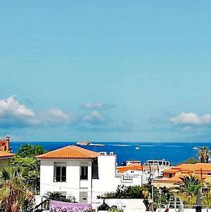 Semi-detached villa sea views, huge terrace, close beach Palm-mar Exterior photo