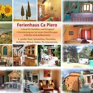Ferienhaus Ca Piero Mit Pool Bis 8 Personen Villa Urbino Exterior photo