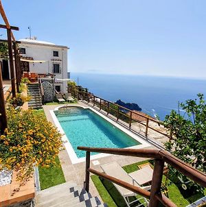 Villa Sunrise. Pool&seaview in Amalfi Coast Conca dei Marini Exterior photo