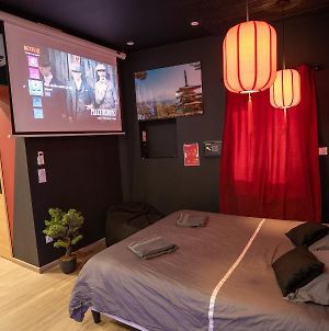 Capsule Japon Balneo & Netflix & Ecran Cinema Appartamento Trith-Saint-Leger Exterior photo