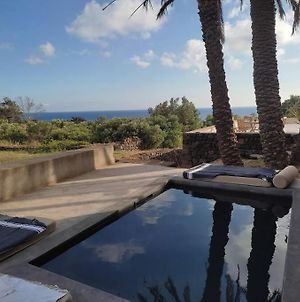 Antique Rural Dammuso With Pool And Sea View Villa Pantelleria Island Exterior photo