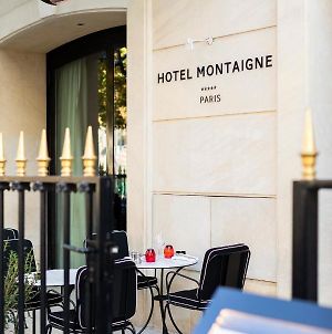 Hotel Montaigne Parigi Exterior photo