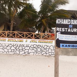 Mohammed Bungalows And Restaurant Hotel Matemwe  Exterior photo