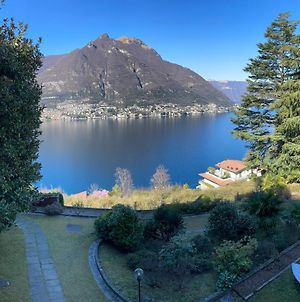 Lake Como Villa Ines Junior Apartment Faggeto Lario Exterior photo