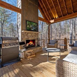 Brand New Cabin With Outside Fireplace, Come Relax Villa Ellijay Exterior photo