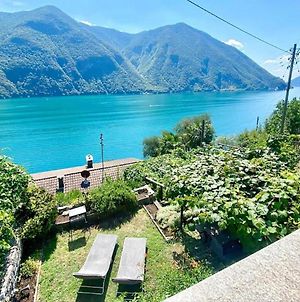 Casetta Con Giardino Vista Lago Lugano Exterior photo