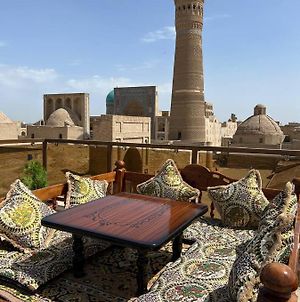 Golden Minaret By Terrace Hotel Bukhara Exterior photo
